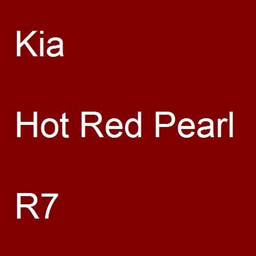 Kia, Hot Red Pearl, R7.